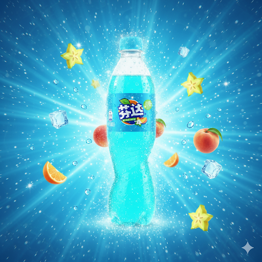 Fanta Jasmine Peach Soda
