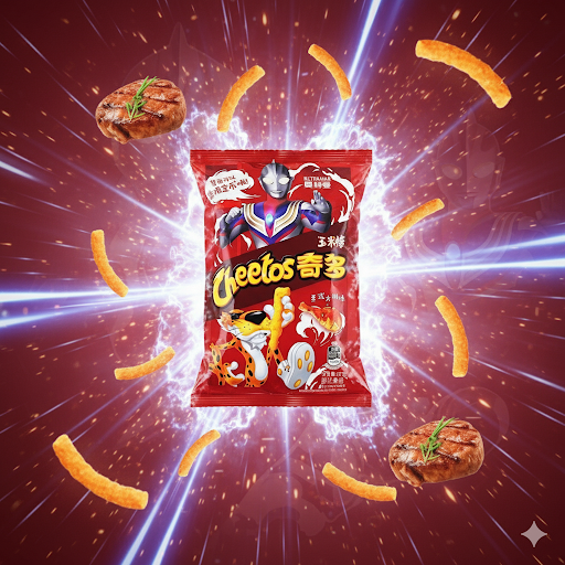 Cheetos Japanese Steak Chips