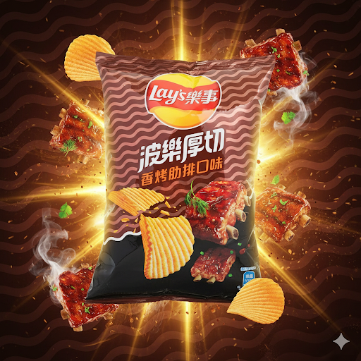 Lay's Roasted Ribs Chips