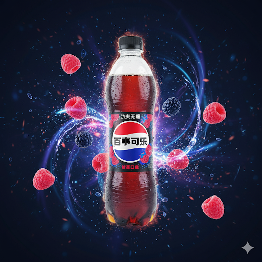 Pepsi Sugar Free Raspberry Soda