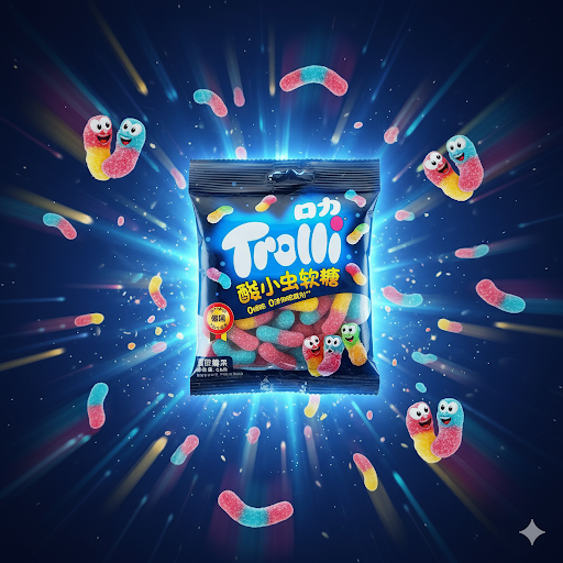 Trolli Gummy Worms Candy