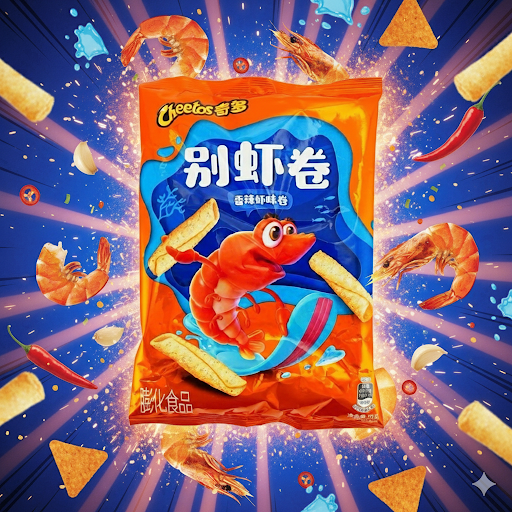 Cheetos Shrimp Roll Chips