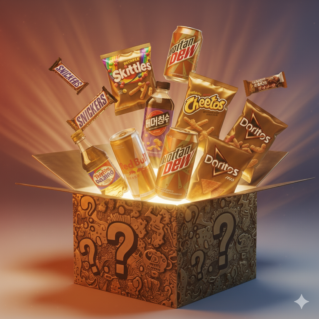 Gold Mystery Drop - SnackDropUS
