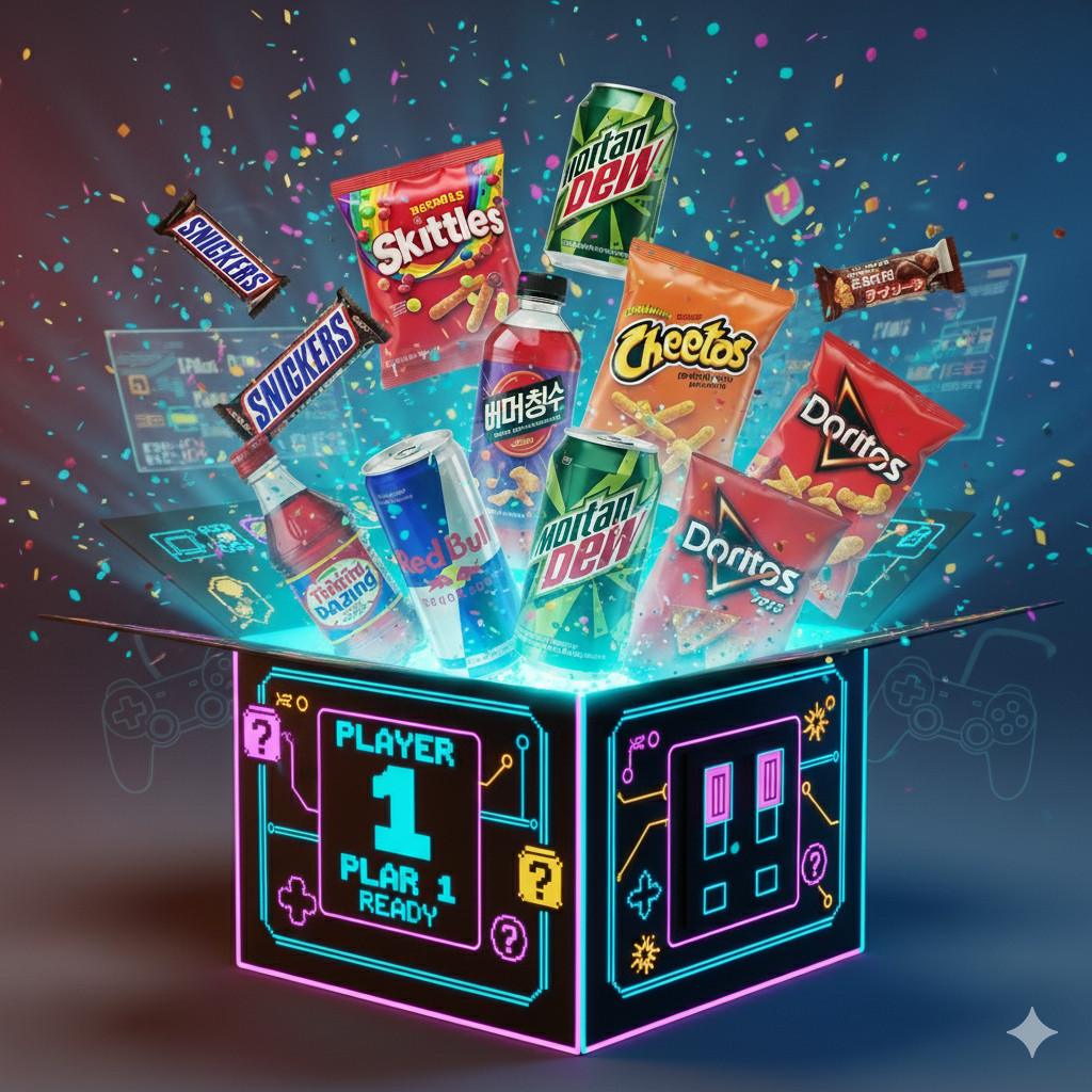 Player 1 Pack - SnackDropUS
